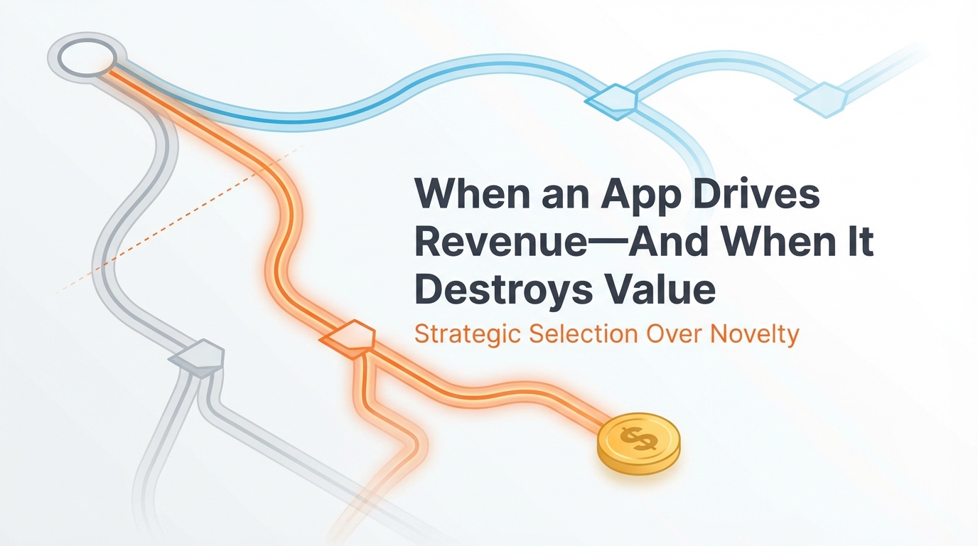 Mobile App Development Explained for Businesses: When an App Drives Revenue—And When It Destroys Value